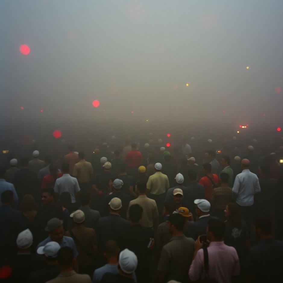 Dream : Crowded photographs in a dream