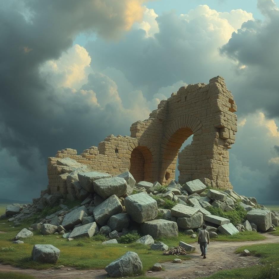 Dream : Crumbling in a dream