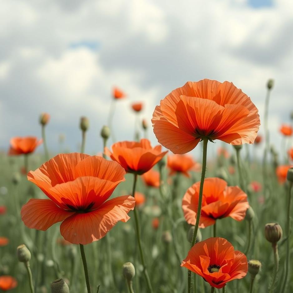 Dream : Crushed poppies in a dream