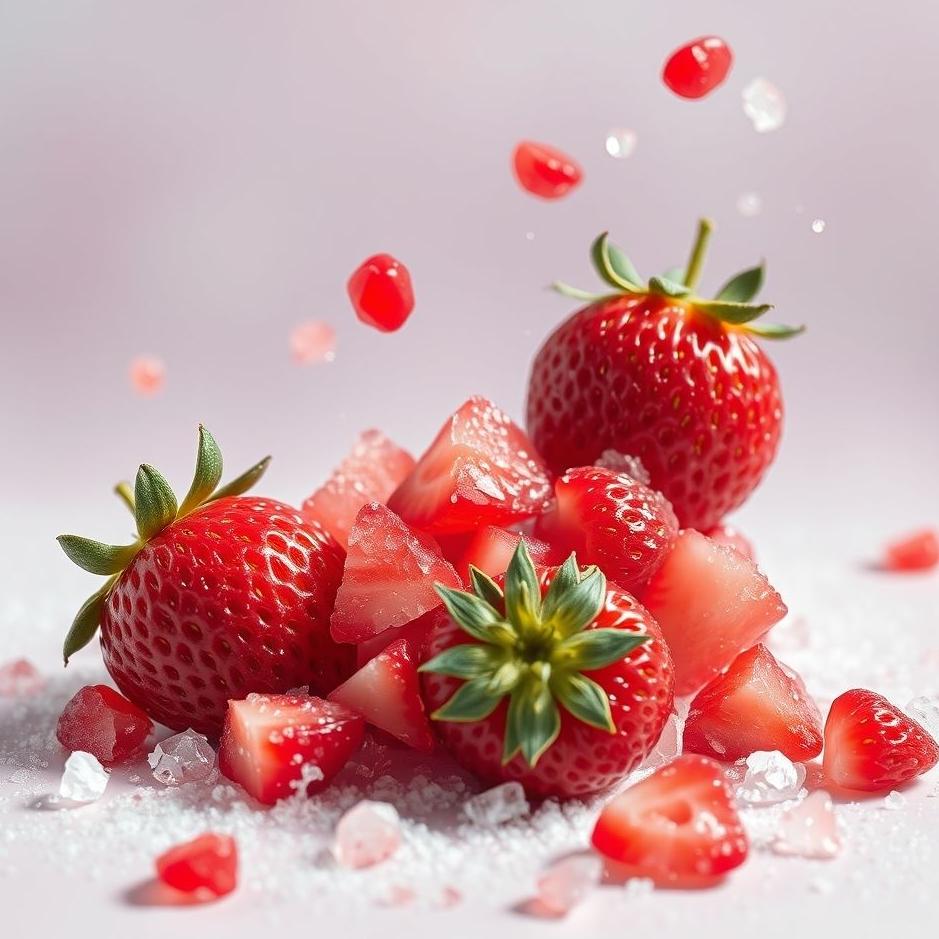 Dream : Crushed strawberries in a dream