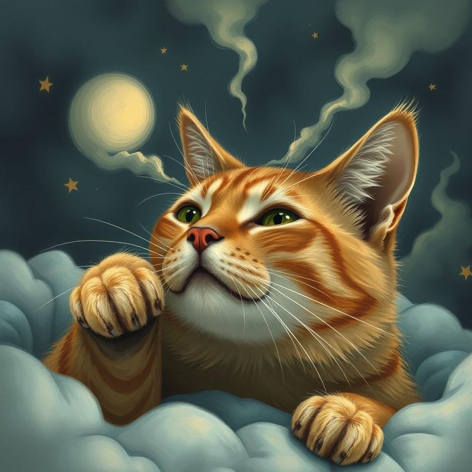 Dream : Crushing a cat's head in a dream