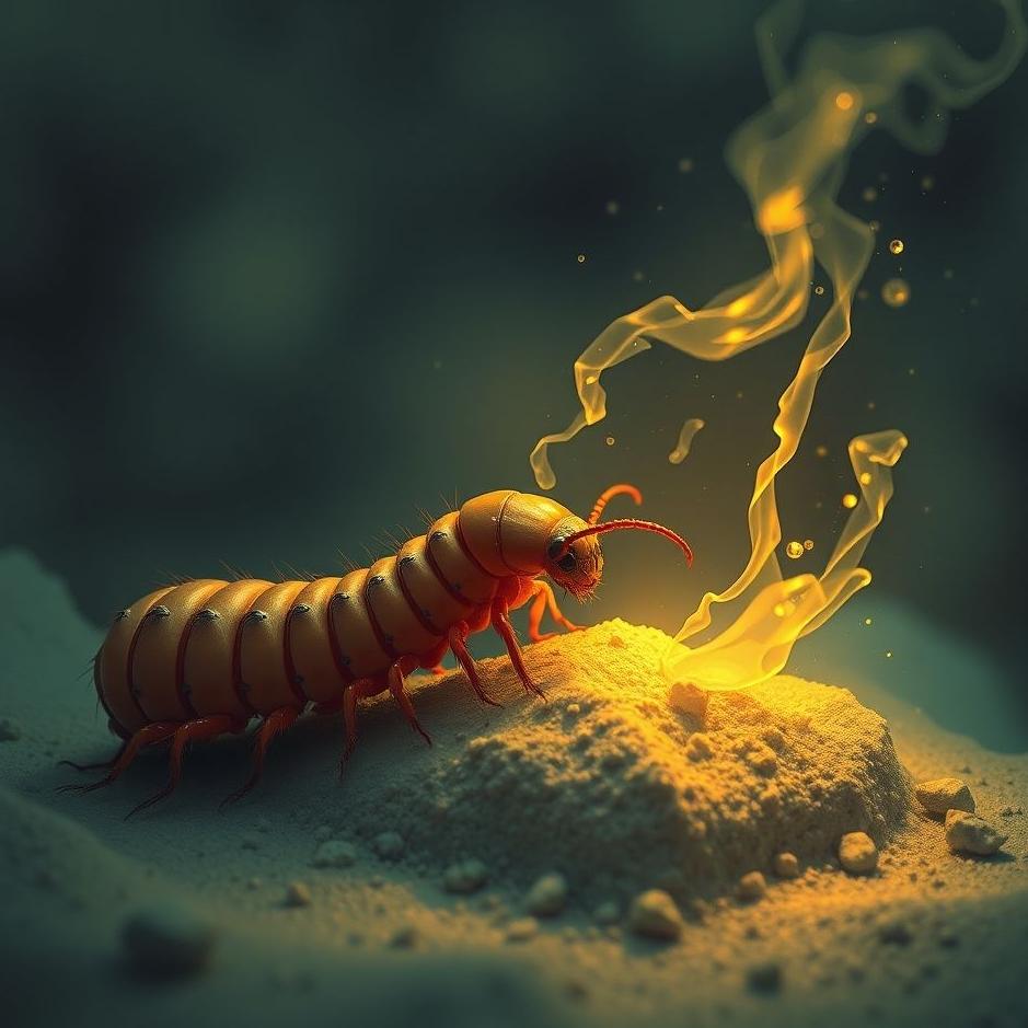 Dream : Crushing a centipede in a dream