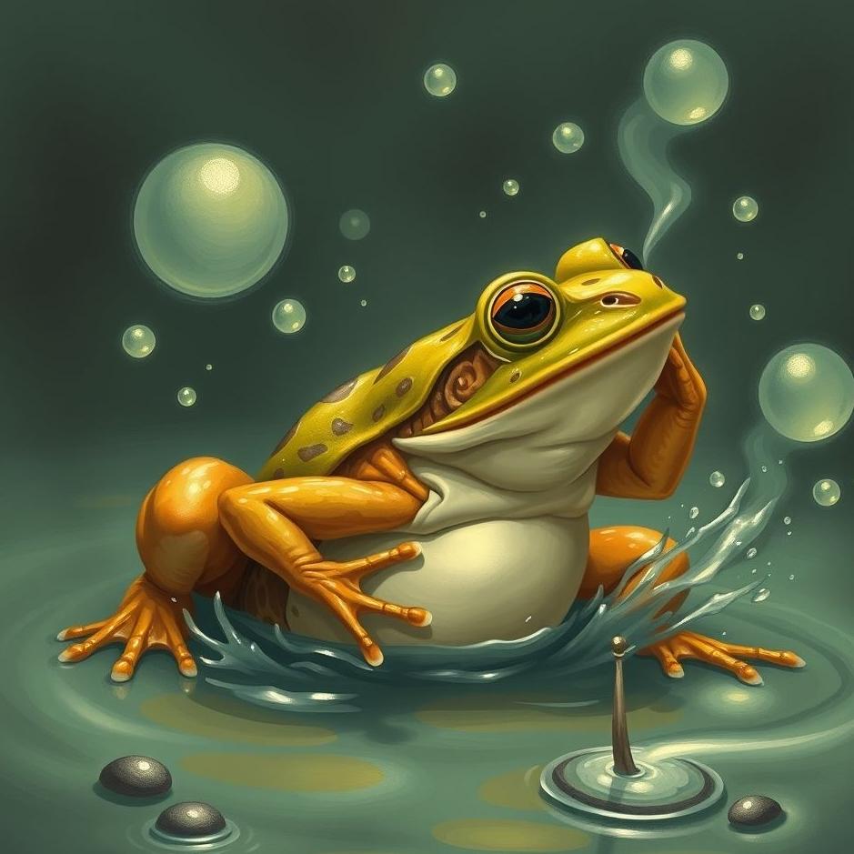 Dream : Crushing a frog in a dream