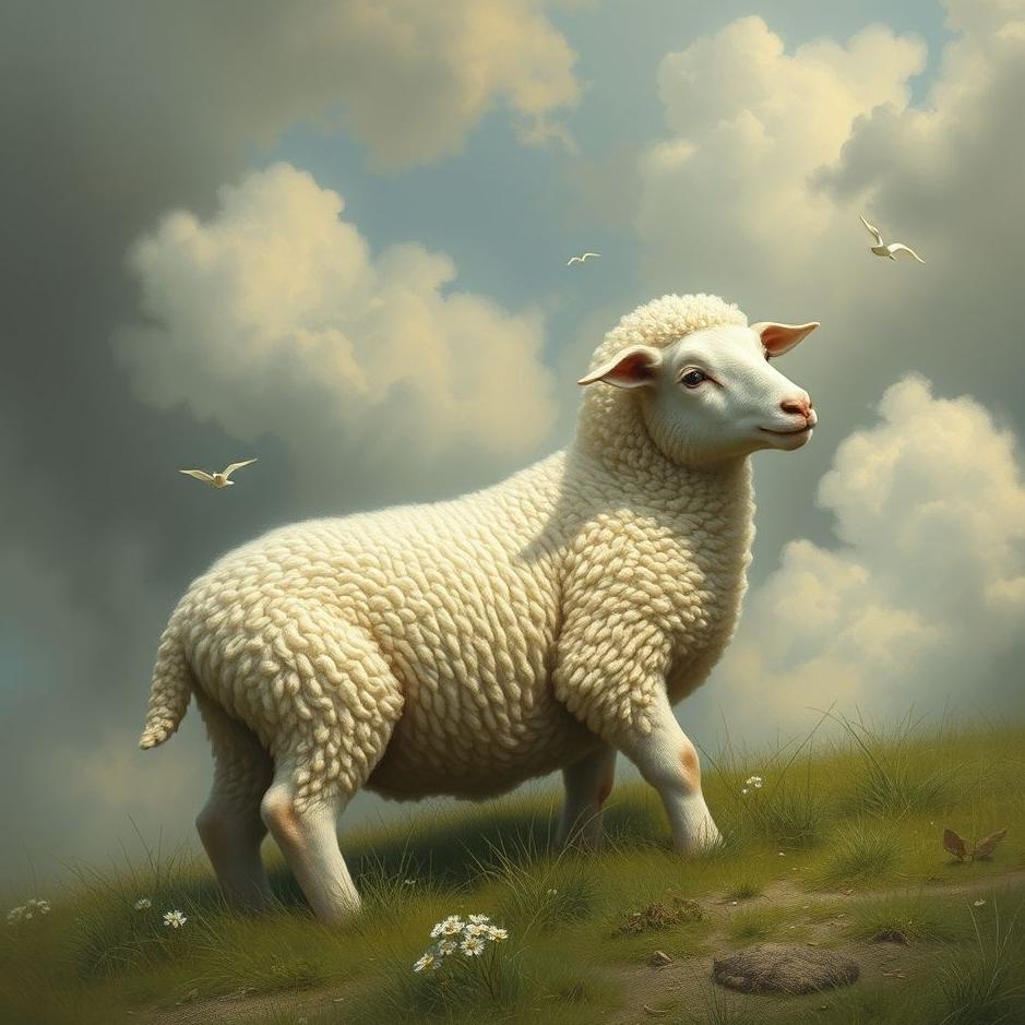 Dream : Crushing a lamb in a dream