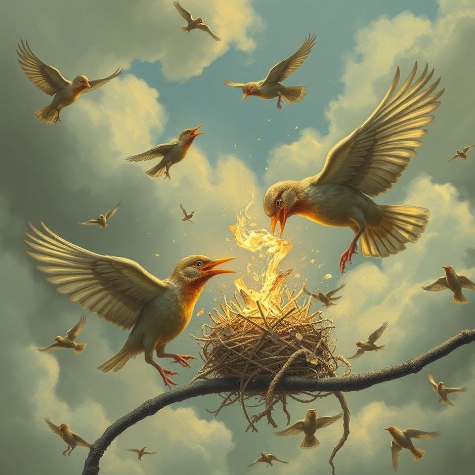 Dream : Crushing birds in a dream