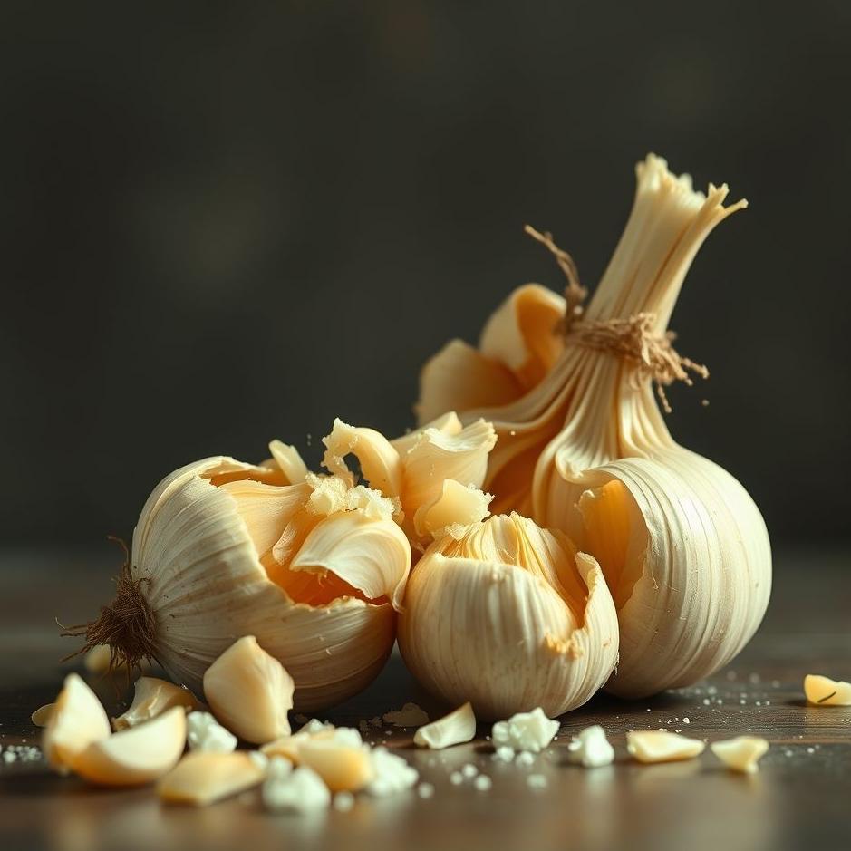 Dream : Crushing garlic in a dream