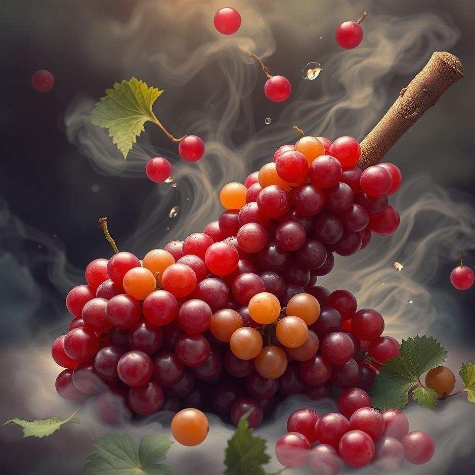 Dream : Crushing red grapes in a dream