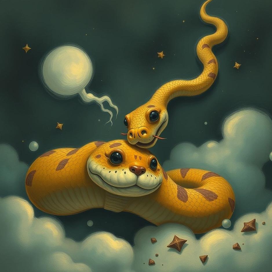 Dream : Crushing the head of a small snake in a dream