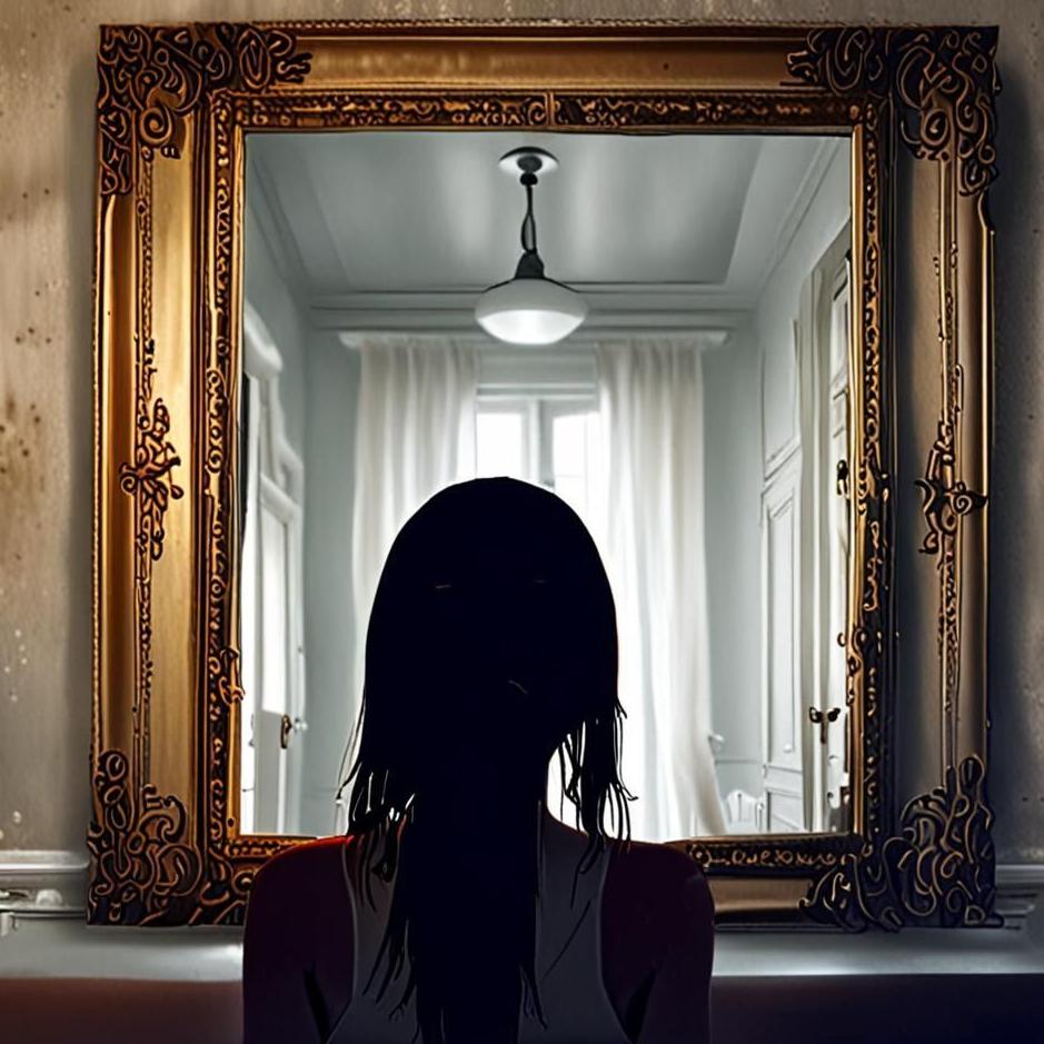 Dream : Crying against the mirror in the dream