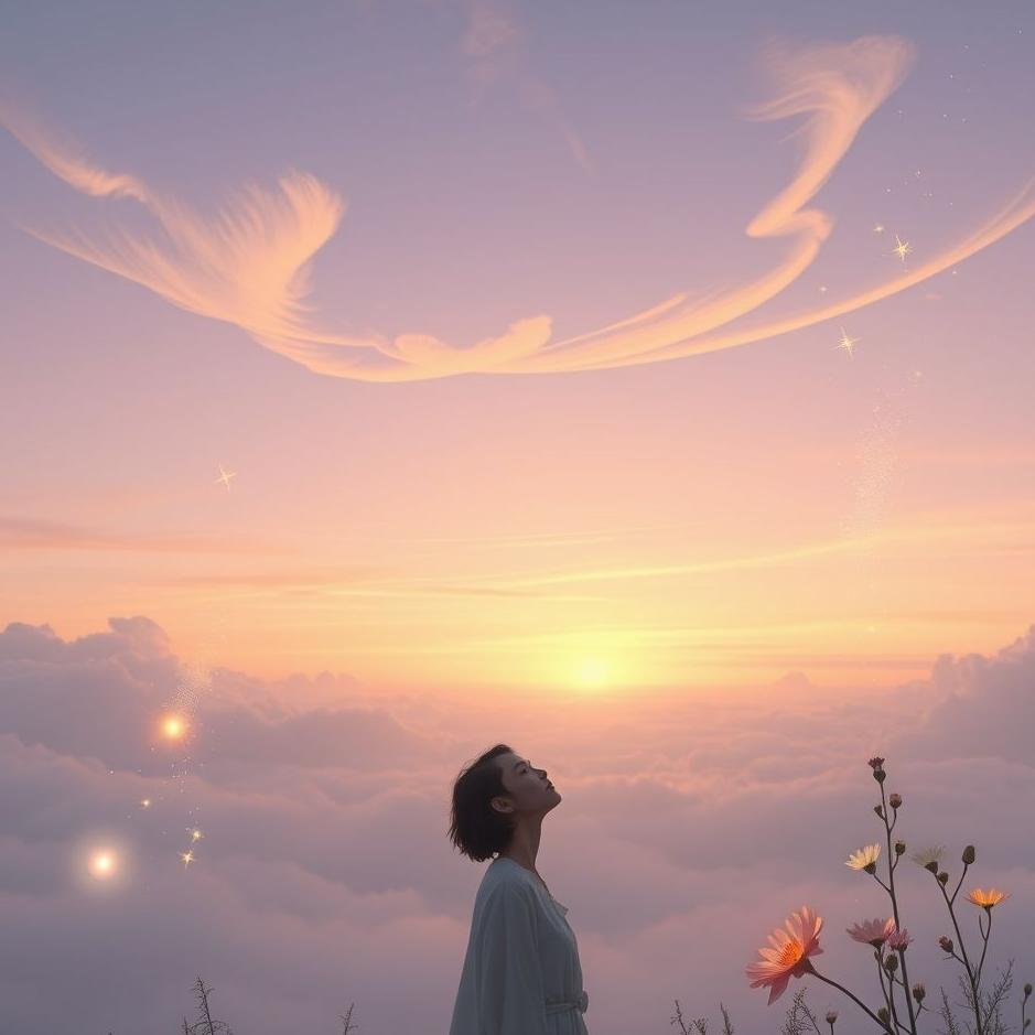 Dream : Crying and amazed in the dream