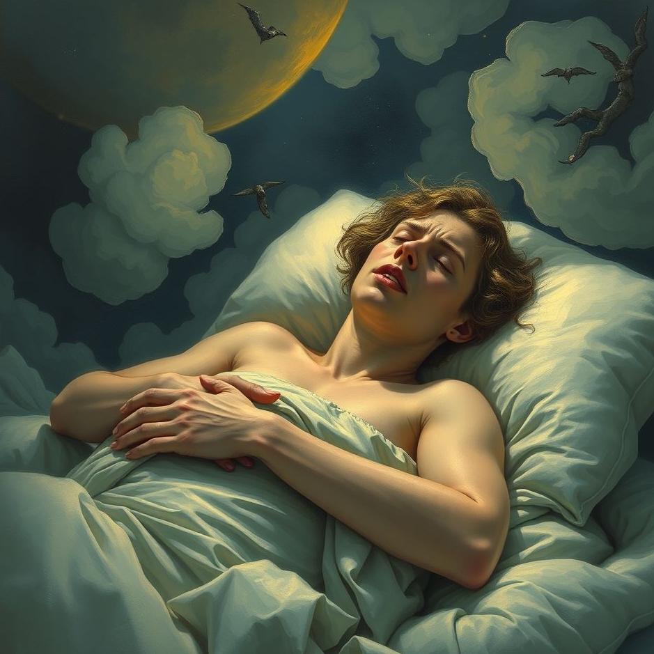 Dream : Crying and groaning in a dream