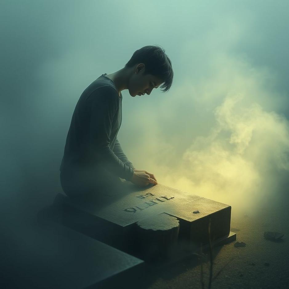 Dream : Crying at the grave in a dream