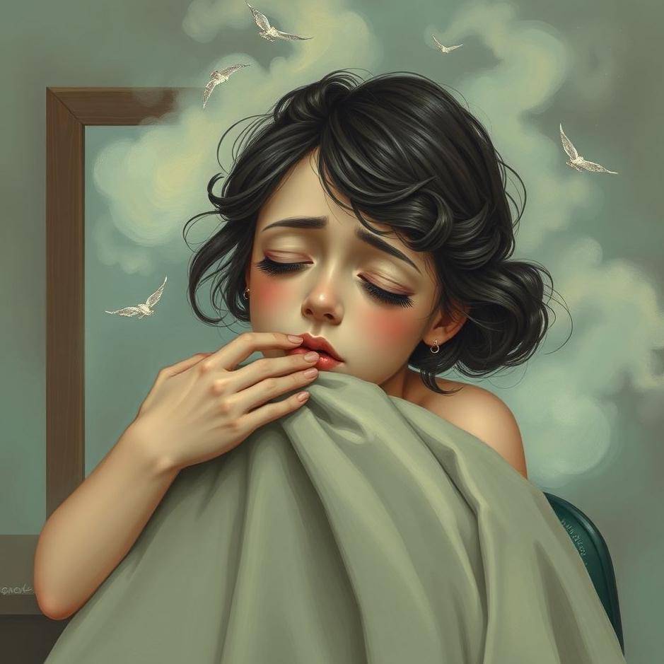 Dream : Crying at the hairdresser in a dream