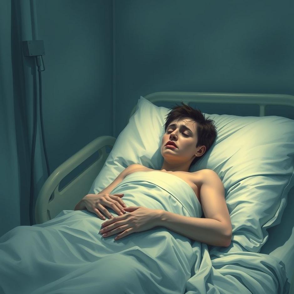 Dream : Crying at the patient's bed in a dream