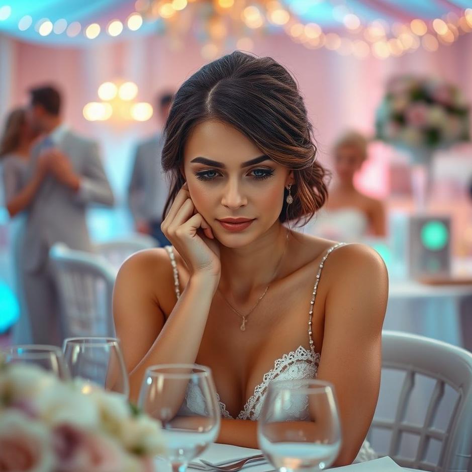 Dream : Crying at the wedding table in a dream