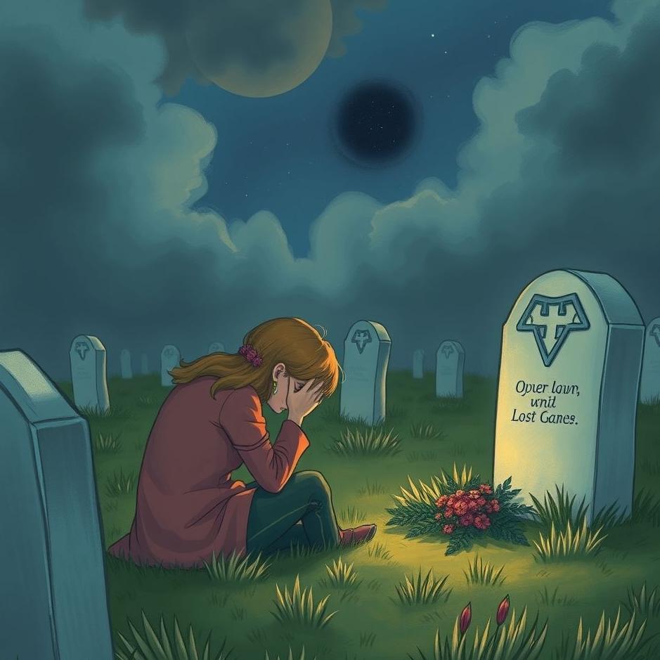 Dream : Crying at your loved one's grave in a dream