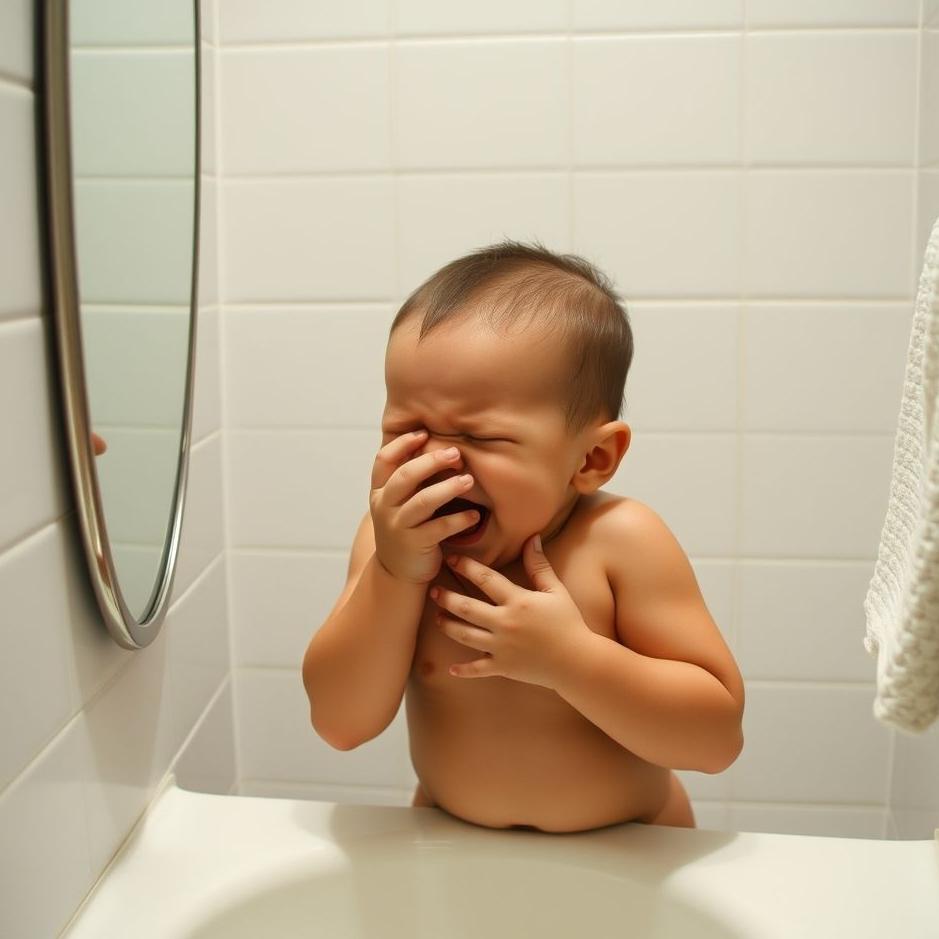 Dream : Crying in a bathroom