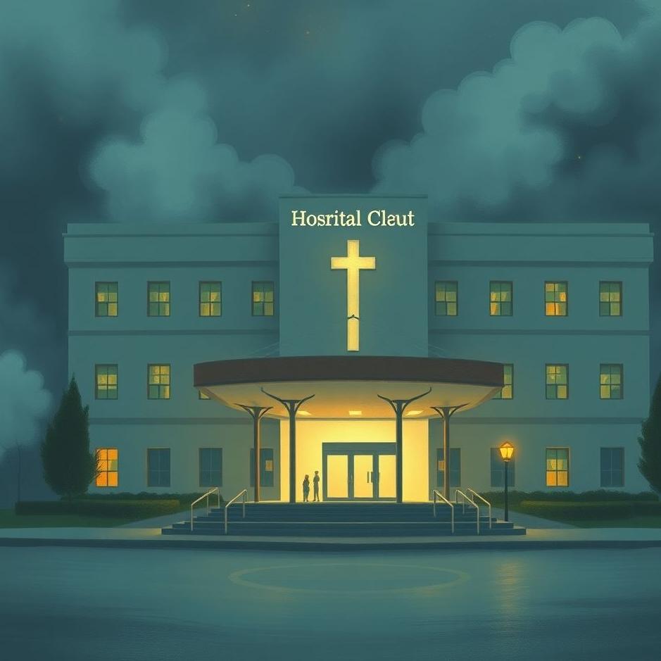 Dream : Crying in front of a hospital in a dream