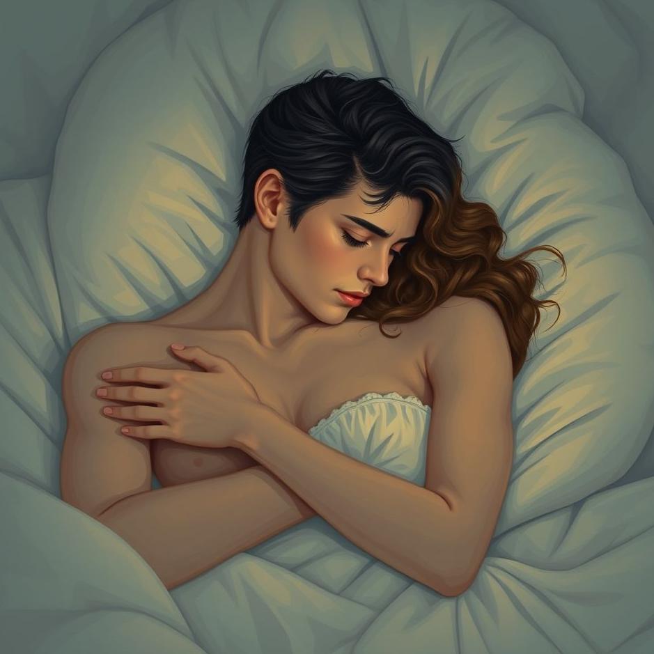 Dream : Crying in your lover's arms in your dream