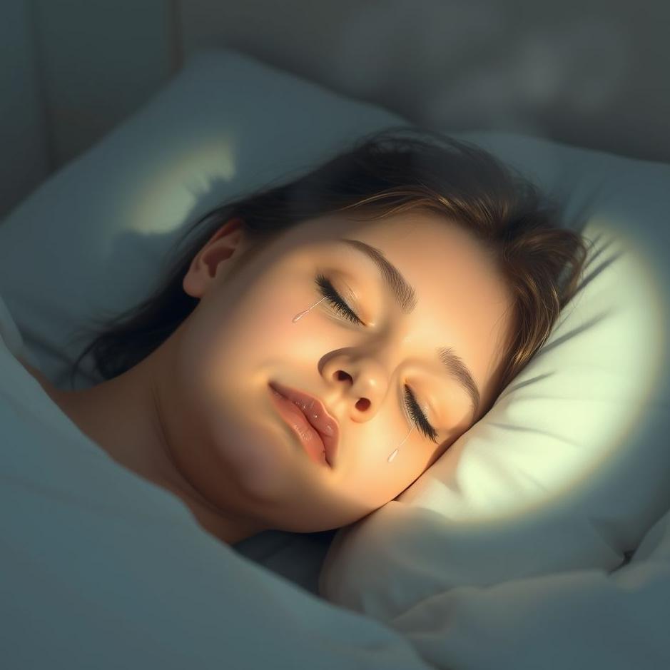 Dream : Crying normally in a dream