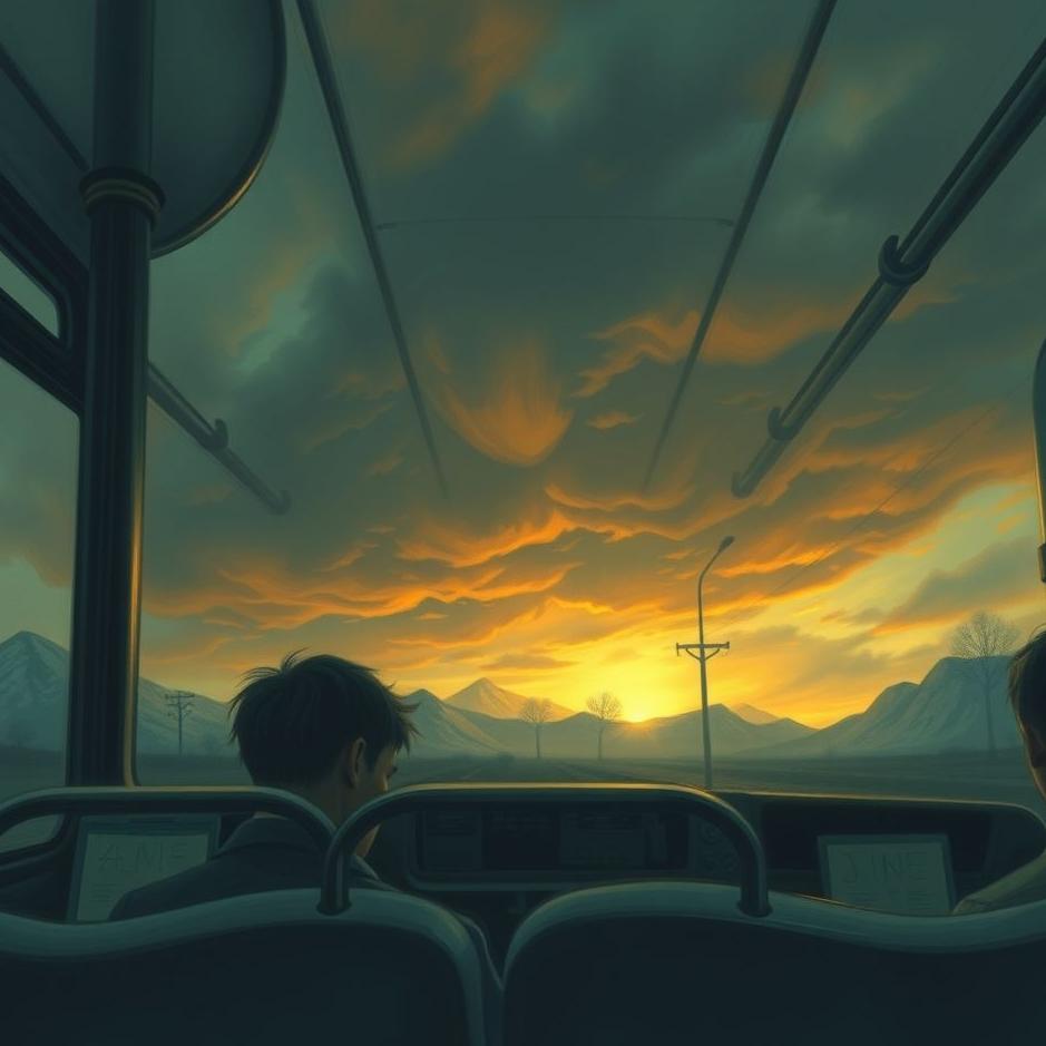 Dream : Crying on a bus in a dream