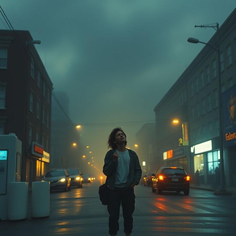 Dream : Crying on the street in a dream