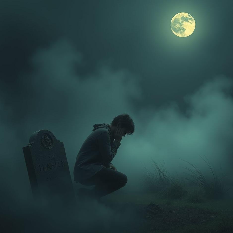 Dream : Crying over a grave in a dream