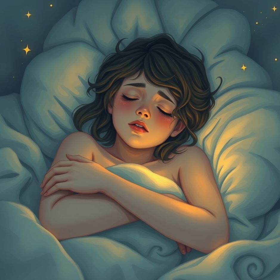 Dream : Crying sadly in a dream