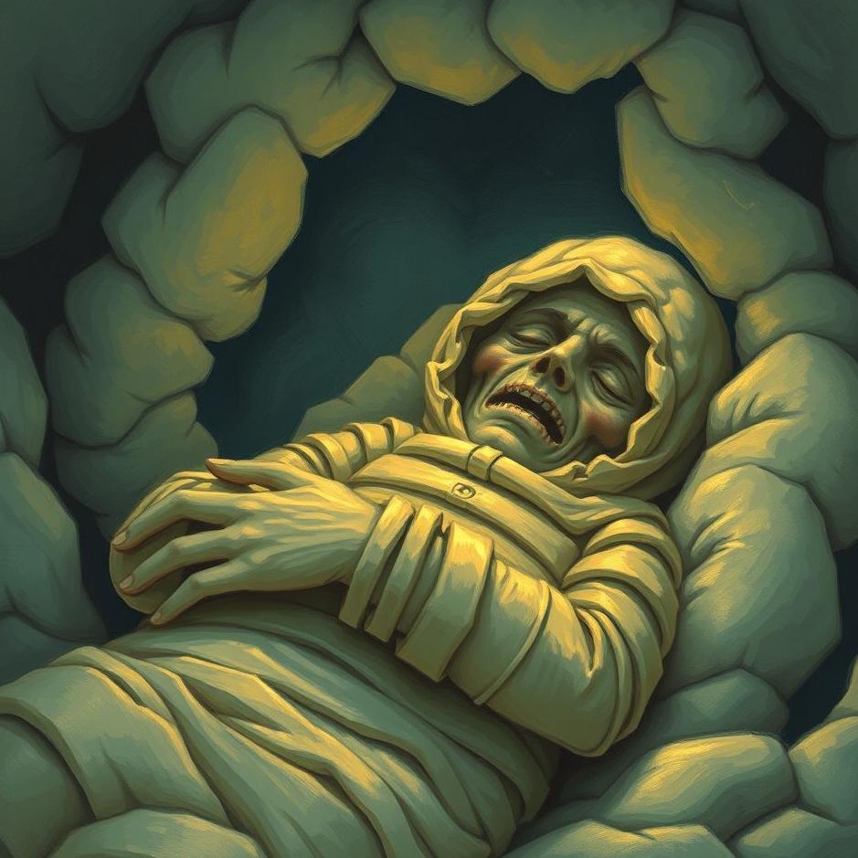 Dream : Crying the mummy in the dream