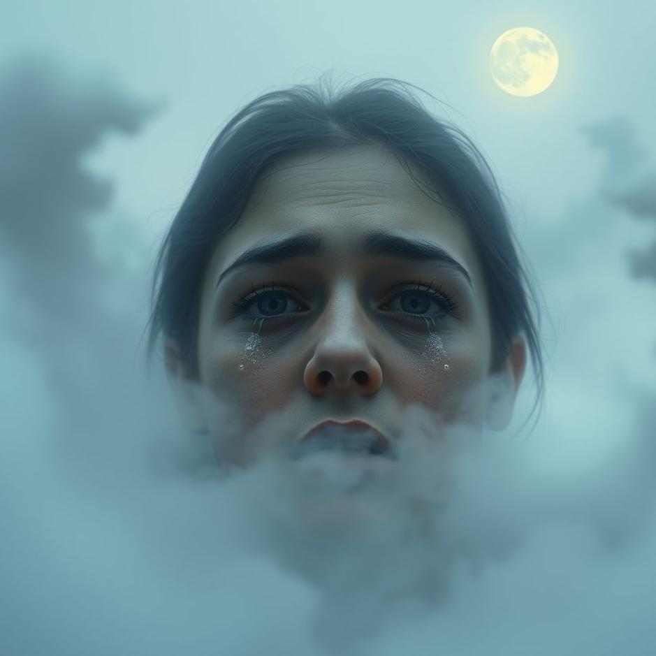 Dream : Crying until your eyes swell in a dream