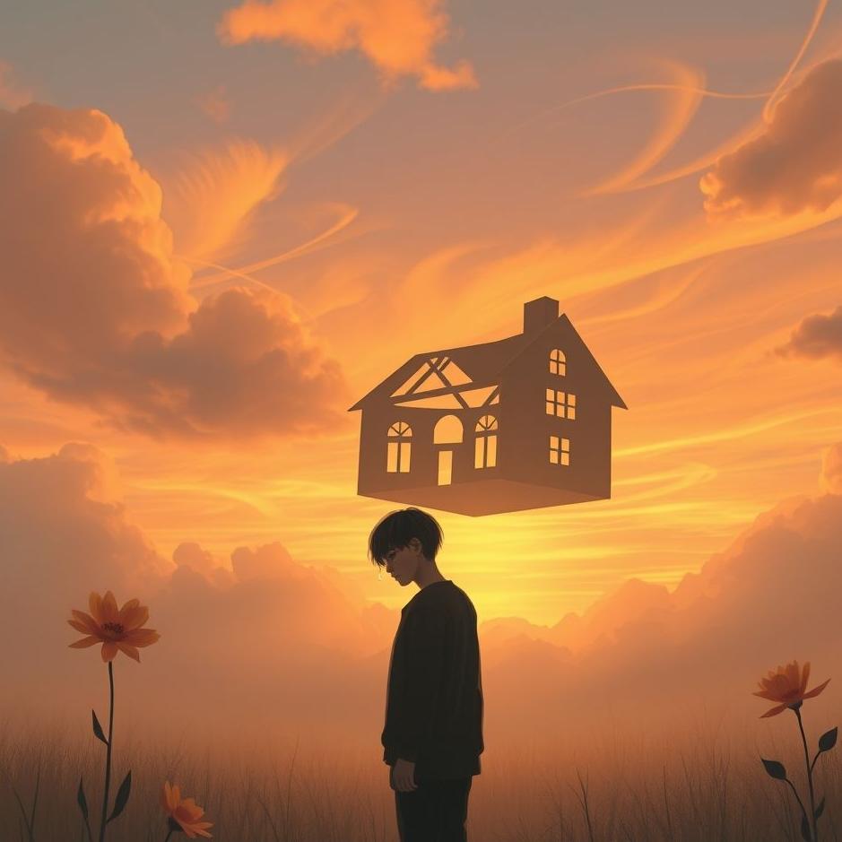 Dream : Crying while moving a house in a dream