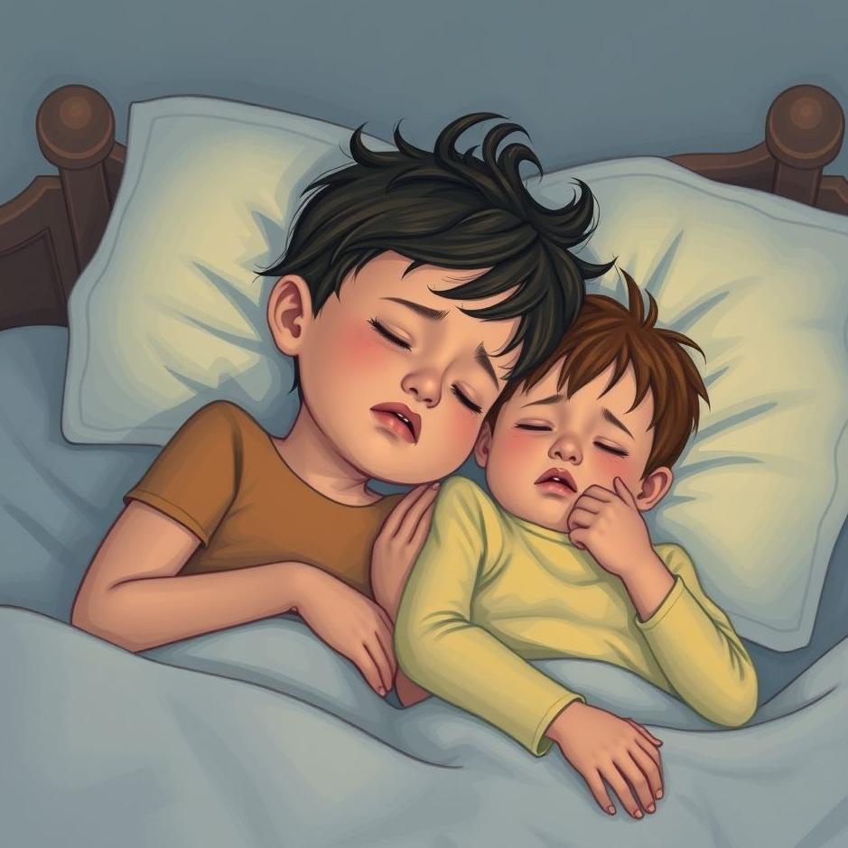 Dream : Crying with a sibling in a dream