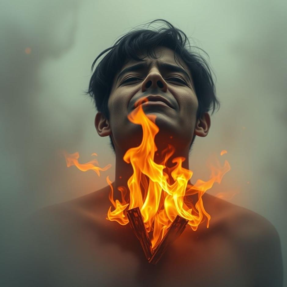 Dream : Crying with burning inside in a dream