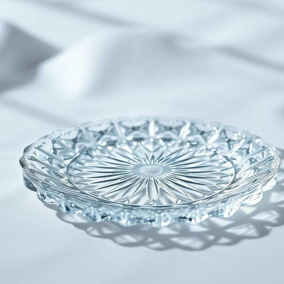 Dream : Crystal plate in a dream