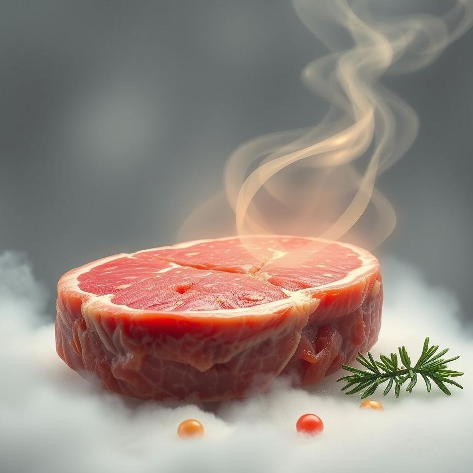 Dream : Cubed meat in a dream