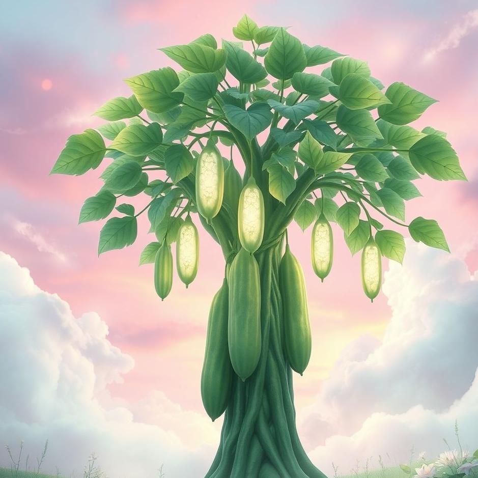 Dream : Cucumber tree in a dream