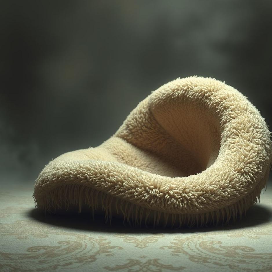 Dream : Curled carpet in a dream