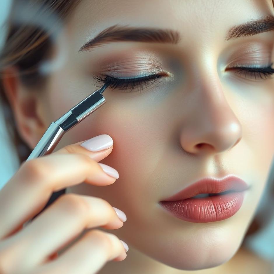 Dream : Curling eyelashes in a dream