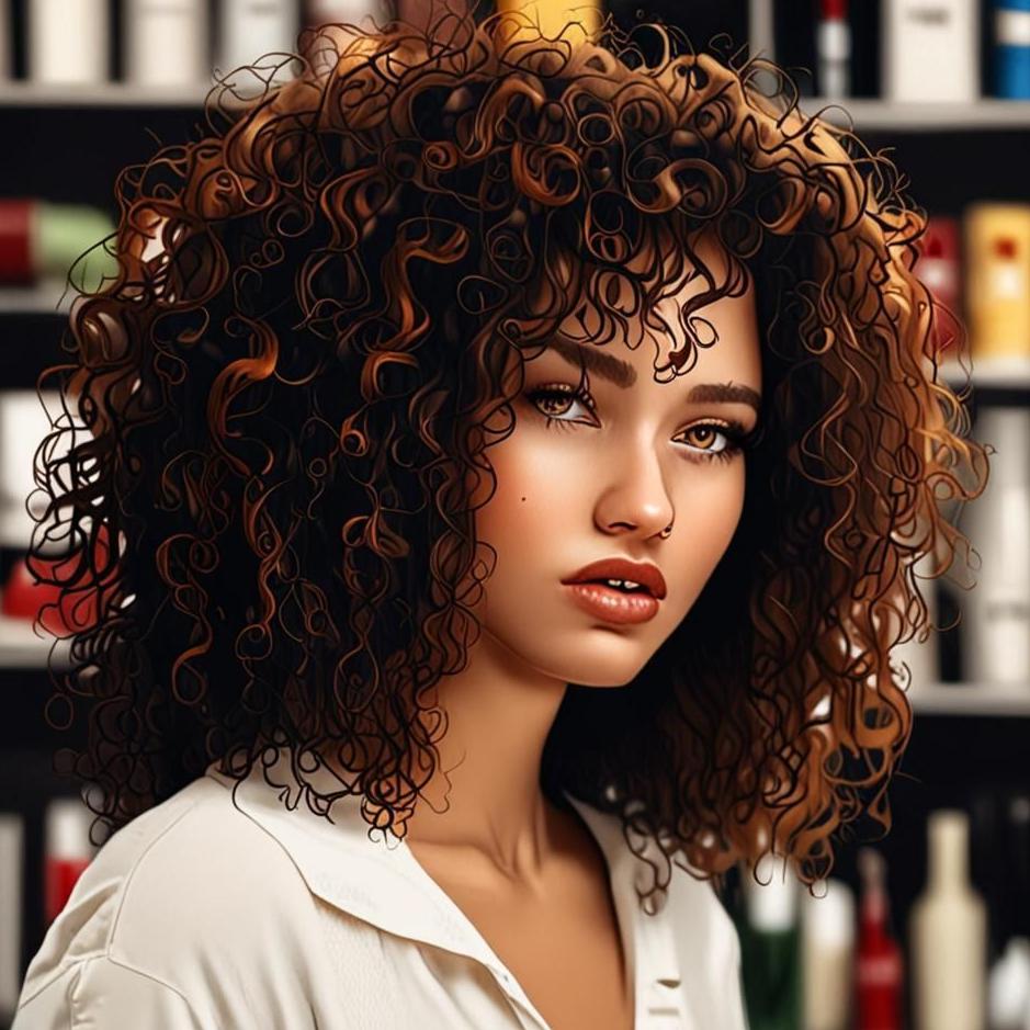 Dream : Curly hair selling in a dream