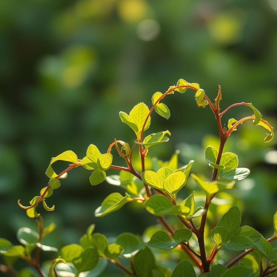 Dream : Curly leaves in a dream
