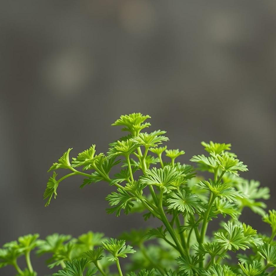 Dream : Curly parsley in a dream