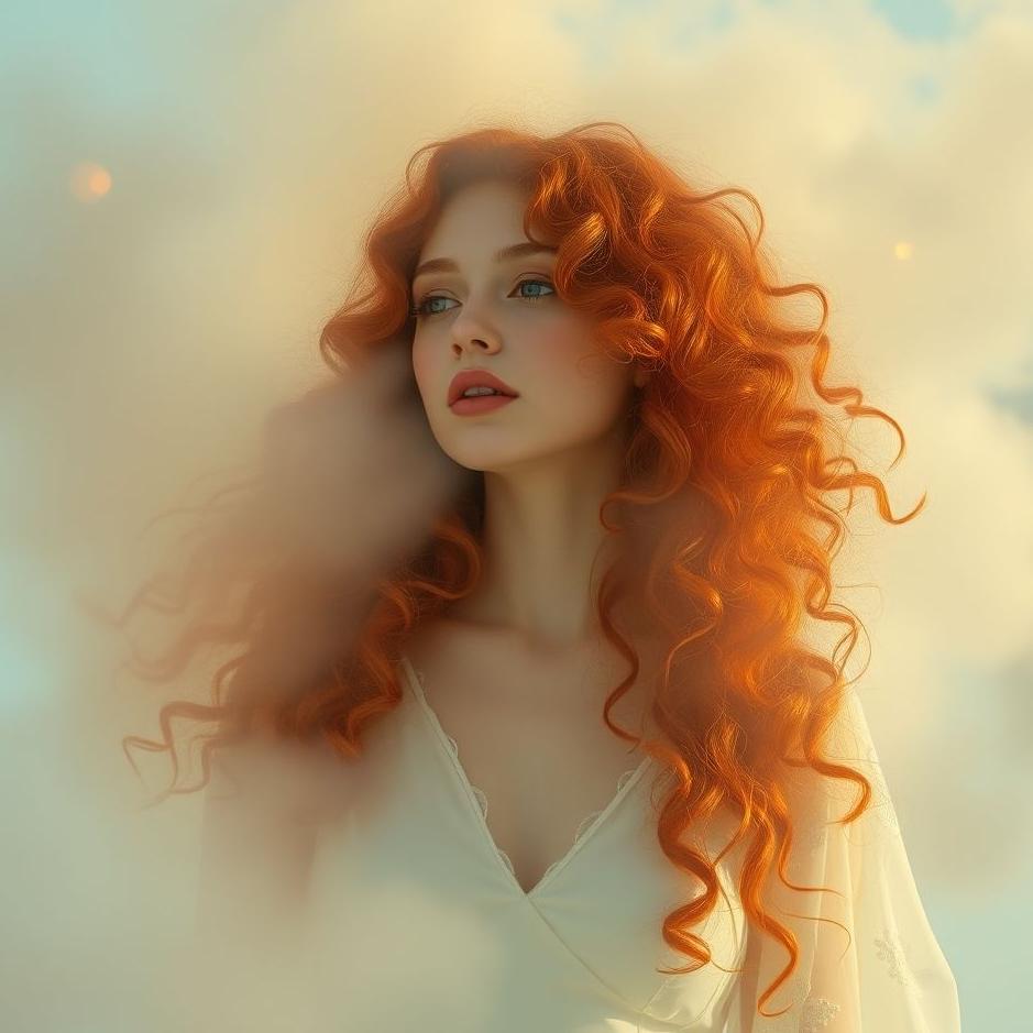 Dream : Curly red hair in a dream