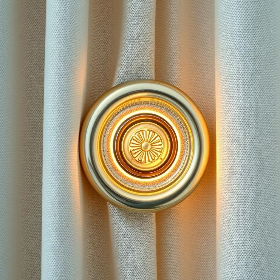 Dream : Curtain button in a dream