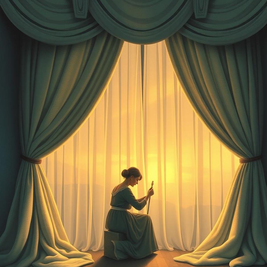 Dream : Curtain maker in a dream