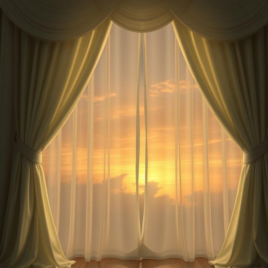 Dream : Curtain showing in a dream