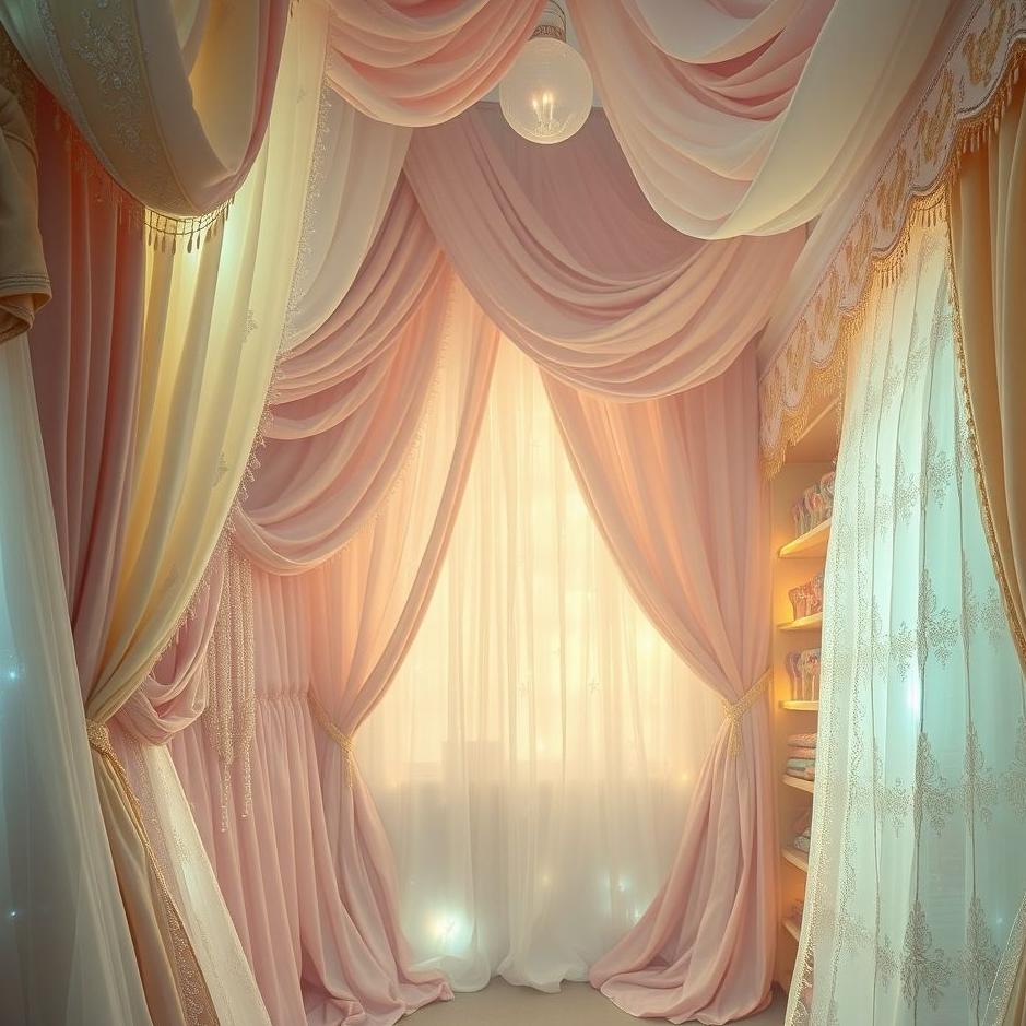 Dream : Curtain store in a dream