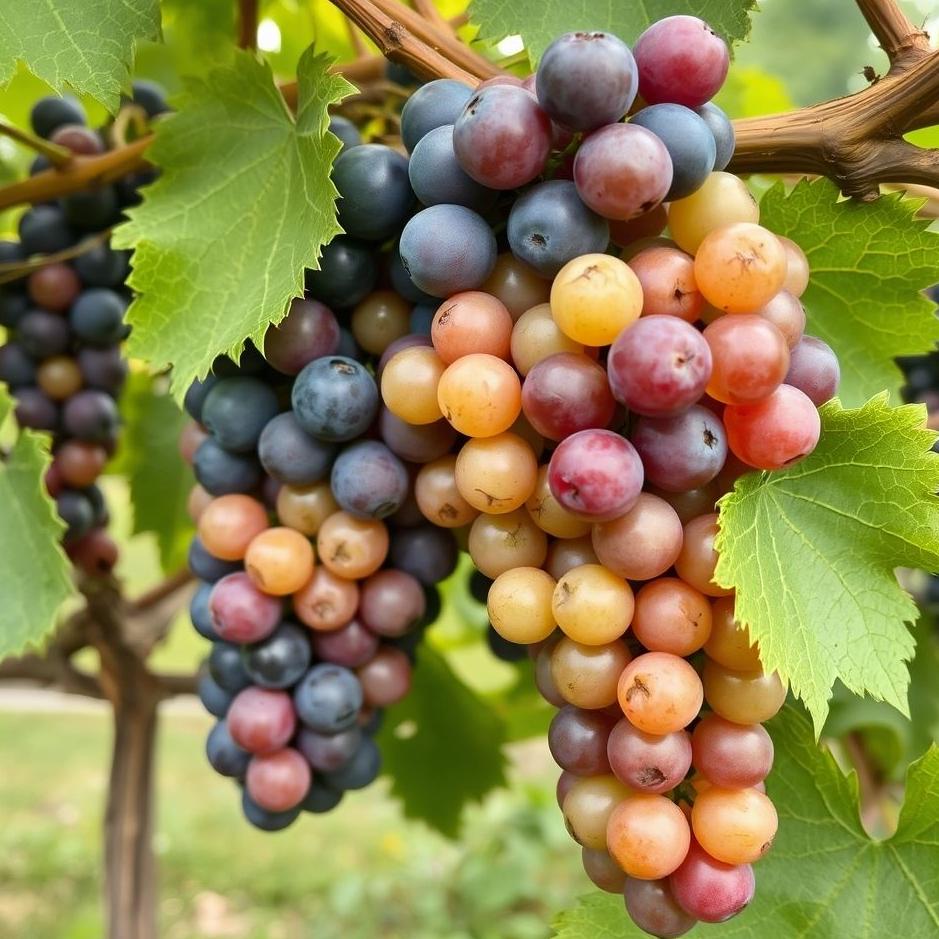 Dream : Cut grapes in the vine