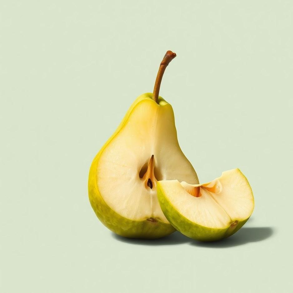 Dream : Cut pear in the dream