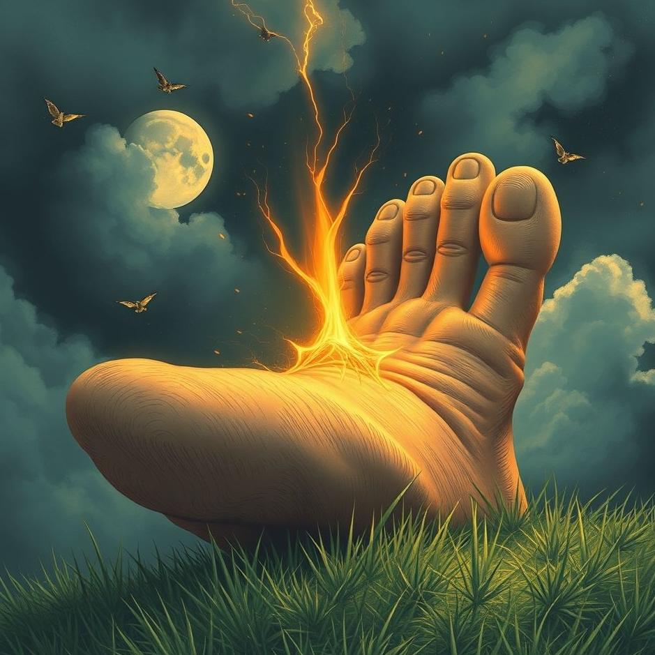 Dream : Cut the foot thumb on the dream