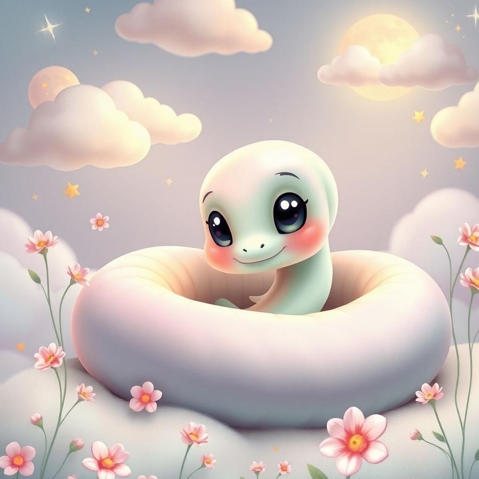 Dream : Cute snake in a dream